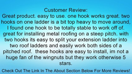 Tie Down Engineering Roof Zone Ladder Hook with Wheel Review