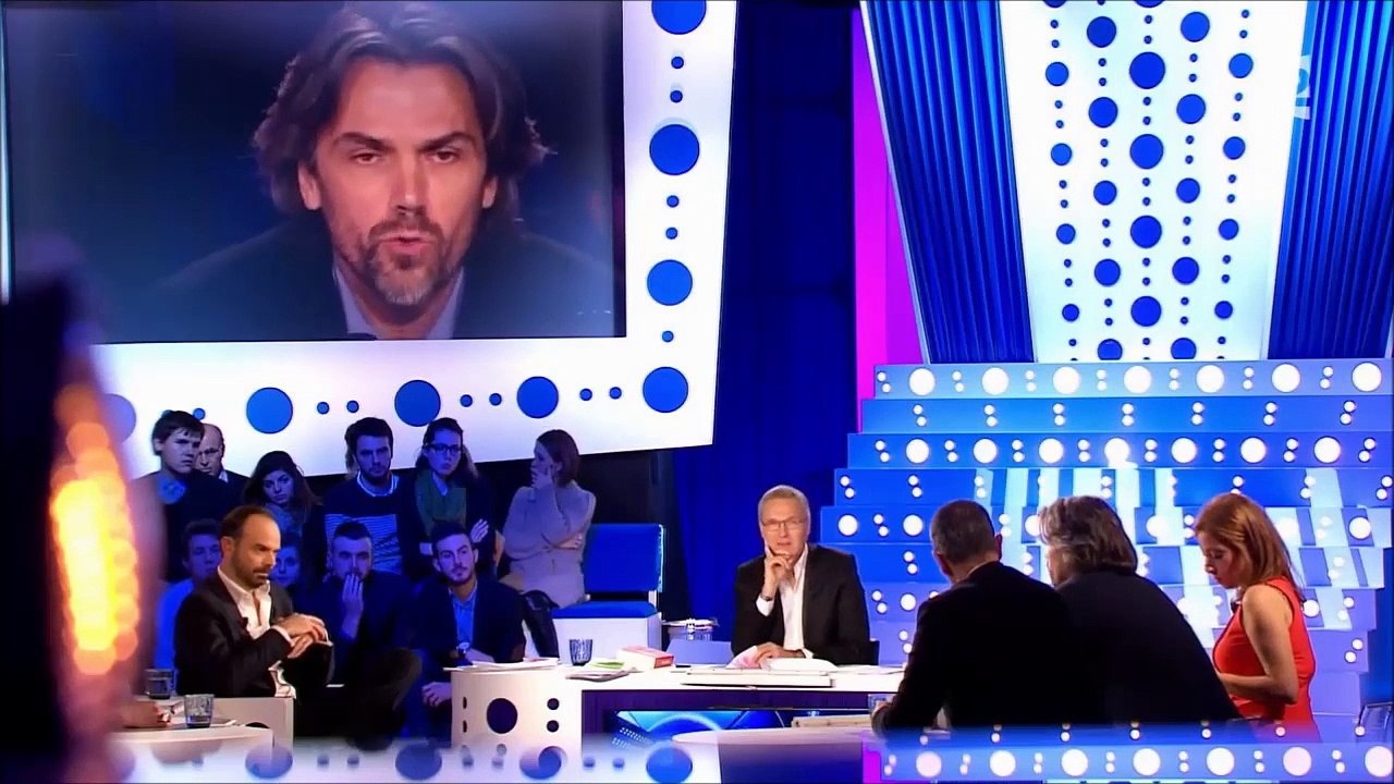 On n'est pas couché - Aymeric Caron accuse le débuté UMP Edouard Philippe de mentir