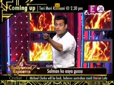 Salman Ko Aaya Gussa 15th December 2014 apnicommunity.com