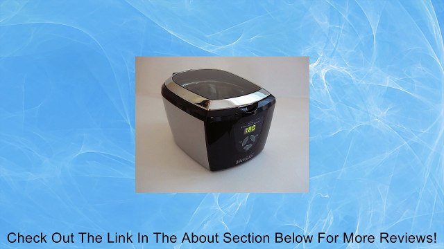 Joy4Less Ultasonic Cleaner Model 7810, Digital Review