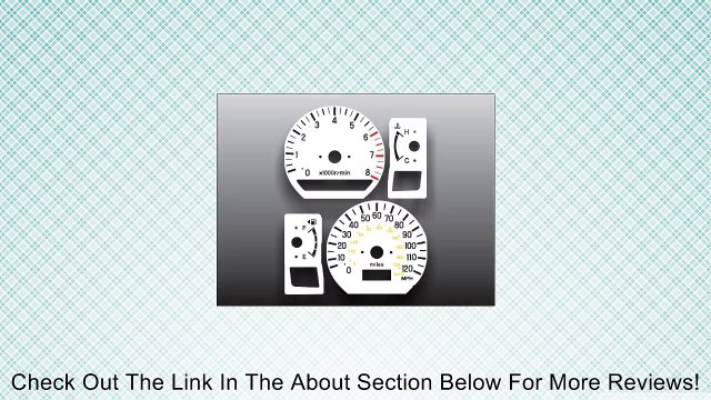 1998-2003 Mitsubishi Montero Sport White Face Gauges Review