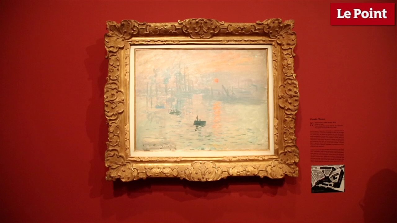 Histoire de tableau "Impression, soleil levant" de Claude Monet
