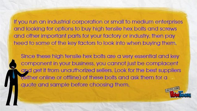 Hex Head Bolts manufacturers in india