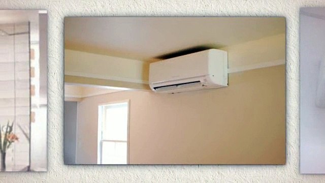 Ductless AC in Mini Split Warehouse (Remote Control).