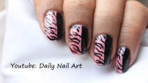 Glitter Polish nail Designs - Nail Art tutorial