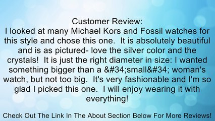 Fossil Women's ES3202 Riley Multifunction Stainless Steel Watch Review