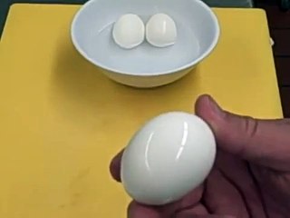 Kako oguliti jaje za samo jednu sekundu