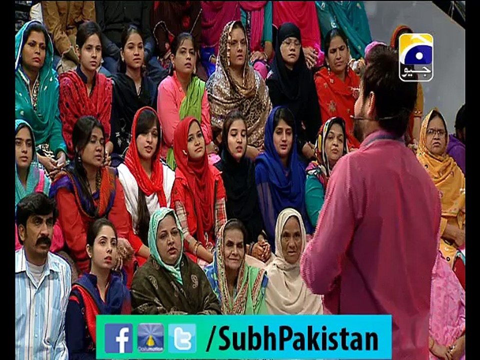 Subh e pakistan Ep# 18 morning show with Dr Aamir Liaquat 12-12-2014 Part 3 on Geo