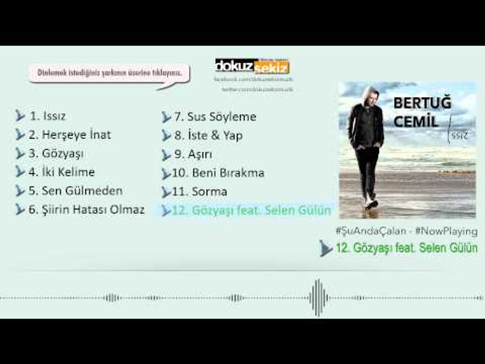 Bertuğ Cemil -  Gözyaşı (feat. Selen Gülün) (Official Audio)