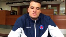 [LEN CL 2nd ROUND PARTIZAN vs JUG CO] Miho Boskovic and Nicolas Constantin Bicari about the game