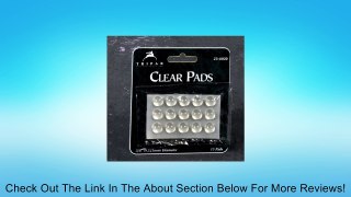 Self-Sticking Clear Pads for Surface Protection, 3/8