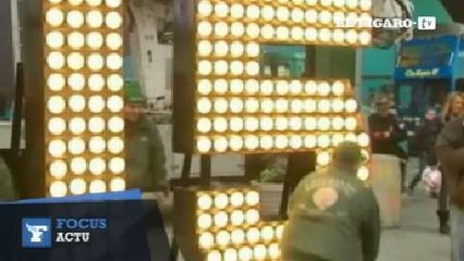 A New York, Times Square se prépare à passer en 2015