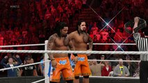 The Miz & Damien Mizdow vs. The Usos- WWE TLC - WWE 2K15 Simulation
