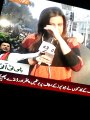 Sana Mirza crying live after harassed by PTI workers