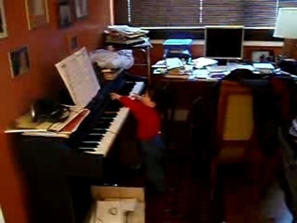Valentine au piano