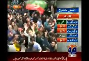 Today Again Geo News Female Anchor Harassed by PTI Workers