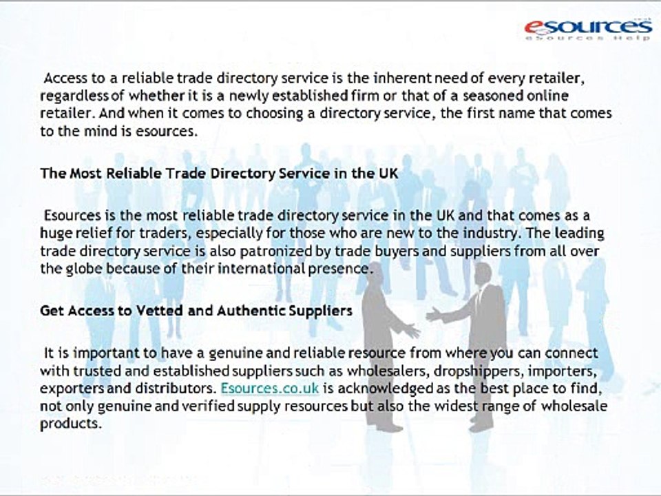 Choose Esources if You Want a Trouble-Free Existence in the UK Ecommerce Industry