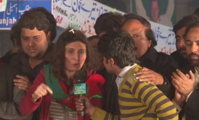 PML N  has sent  Gullus in our peacefull  protest :Andleeb Abbas