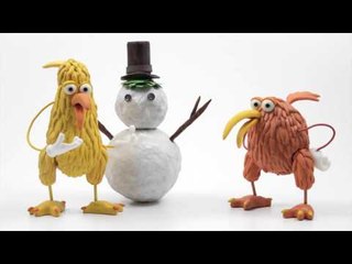 Apprends l’anglais avec Kiwi – Le bonhomme de neige (The snowman)