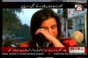 Tabdeeli Aagayi Hai Yaaro: PTI workers thrown bottle on Sana Mirza GEO reporter