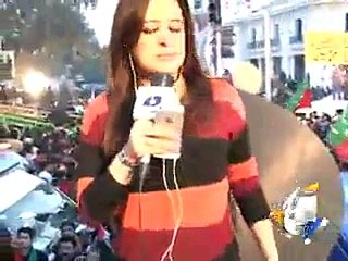PTI workers attack Geo News van,Abuse Anchorperson Sana Mirza-Geo Reports-15 Dec 2014 - Video Dailymotion