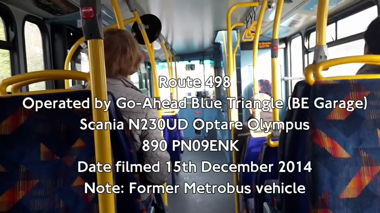Scania Optare Olympus on London Buses route 498