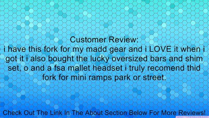 Lucky Scooter SMX Fork Review