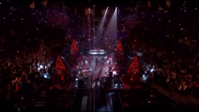 One Direction & Ronnie Wood perform Where Do Broken Hearts Go - X Factor UK