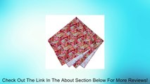 Japanese Large Furoshiki (Wrapping Cloth) 100cm Water and Tree Peony, Red Kimono Sankosen 11-0006 Review