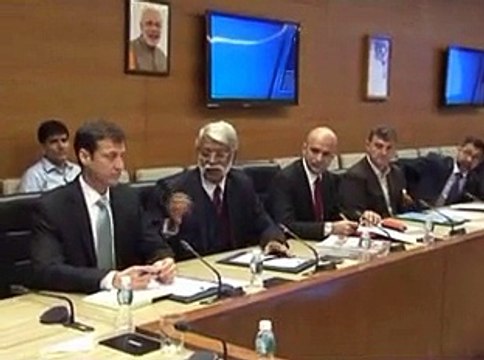 American Chamber of Commerce delegation meets Gujarat CM Anandiben Patel