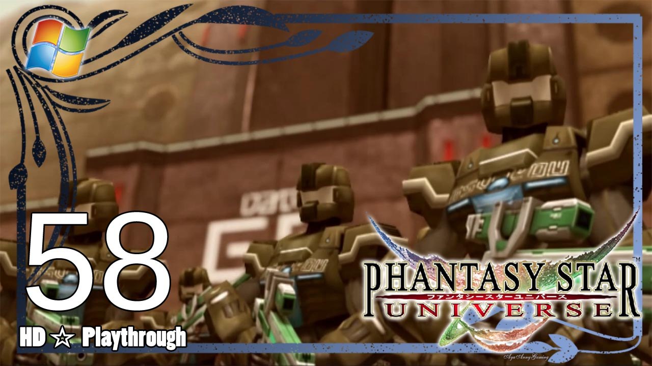 Phantasy Star Universe 【PC】 - Story Playthrough Pt.58 「Chapter 11： Unification Point」