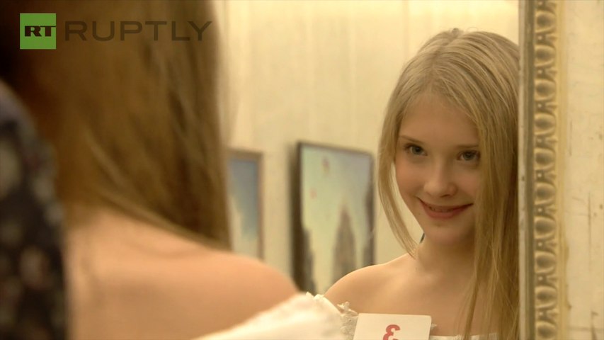 ロシアの美少女コンテスト