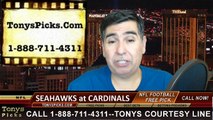 Arizona Cardinals vs. Seattle Seahawks Free Pick Prediction NFL Pro Football Odds Preview 12-21-2014