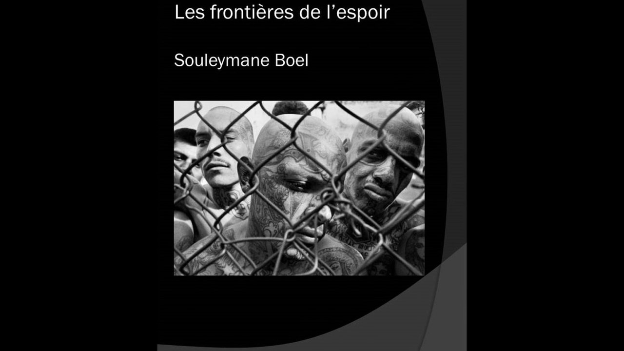 Livre " Les frontiéres de l' éspoir" de Boel  Souleymane sortie edilivre les gangs contre l'amérique puritaine