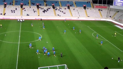 H προθέρμανση του ΑΠΟΕΛ