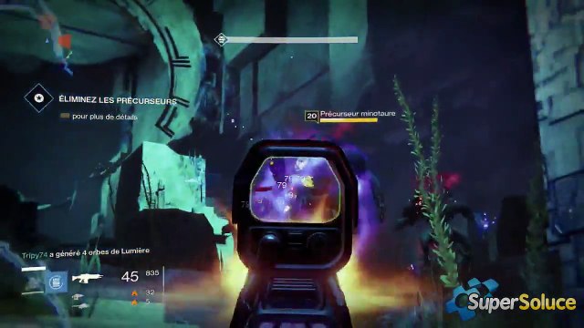 Destiny - DLC Les Ténèbres Souterraines : deuxième Zone de Ténèbres de la mission \ L'Esprit Éternel\