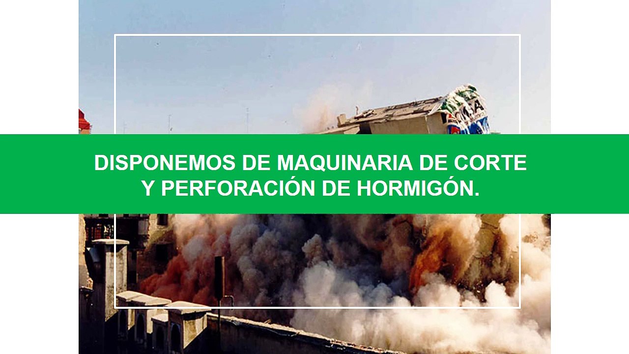 Empresa de demoliciones - Demoliciones y Reciclados - Corte con diamante - Identificación residuos peligrosos - Retirada de uralita