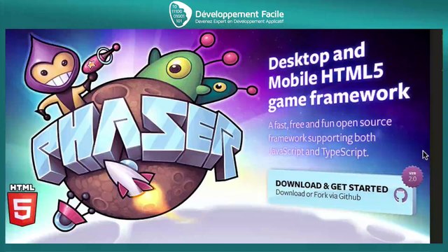 Comment créer un jeu de plateforme HTML5 : JavaScript avec le Framework Phaser - Canvas WebGL