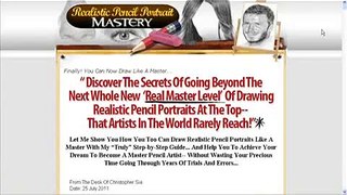 Realistic Pencil Portrait Mastery - Learn to Draw Pencil Portrait