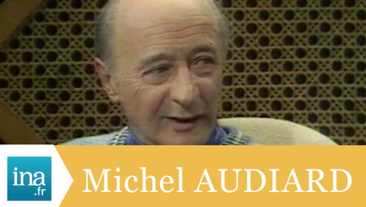 Michel Audiard "Gabin et Belmondo parlent Audiard" - Archive INA