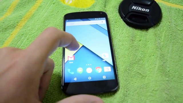 Android 5.0 Lollipop Final Preview Nexus 4