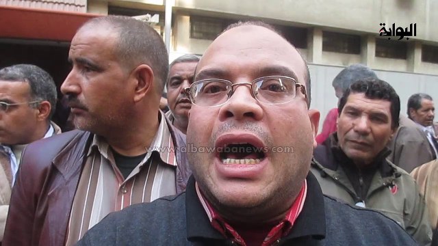 وقفة احتجاجية لعمال الصناعات الهندسية أمام مجلس الوزراء