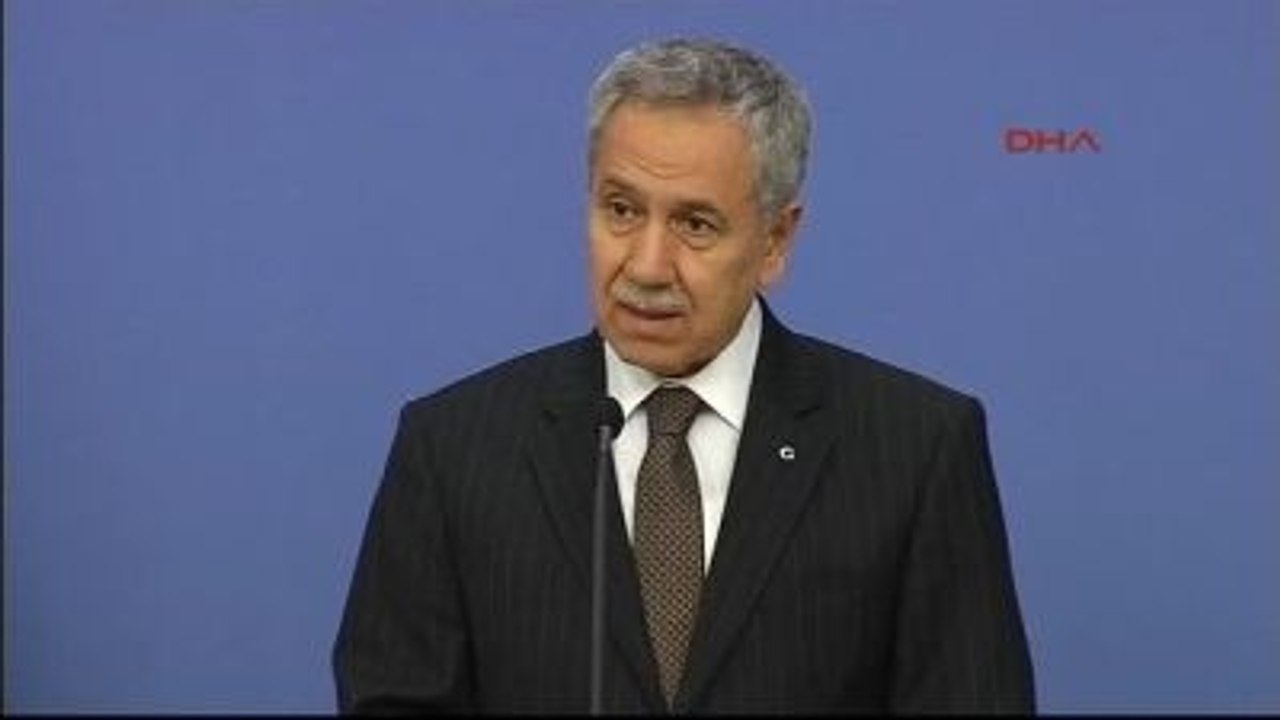 Başbakan Yardımcısı Bülent Arınç Bakanlar Kurulu Sonrası Açıklamalarda Bulundu 2