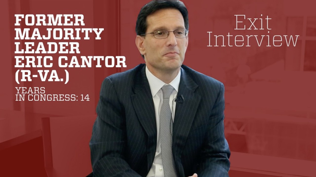 Cantor: 'It'd have been a huge privilege to be speaker' | Exit Interview