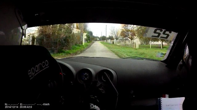 TEAM CUPRA TDI SEAT IBIZA TDI A8 Rallye du Médoc 2014