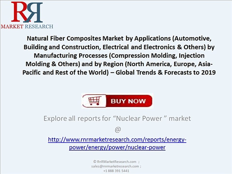 Natural Fiber Composites Market Forecasts to 2019