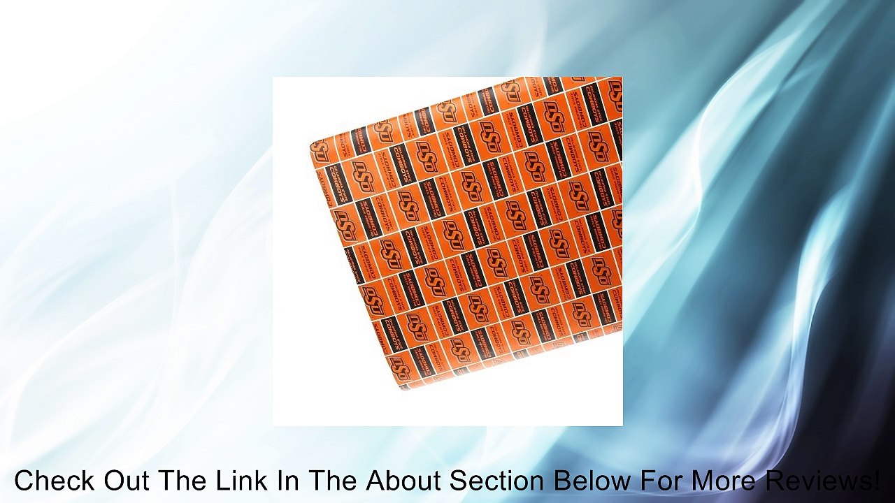 NCAA Oklahoma State Cowboys Team Gift Wrap Review