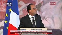 Discours de François Hollande au musée national de l'histoire de l'immigration - Evénements