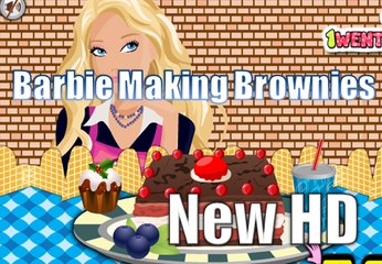 Princess Barbie Game - Barbie's Brownies Game - Gameplay