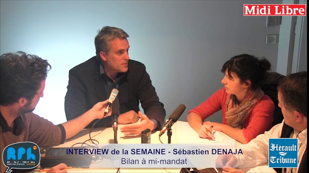 AGDE - 2014 - INTERVIEW DE LA SEMAINE - Sébastien DENAJA - Le bilan du député de la 7 ° Circonscription
